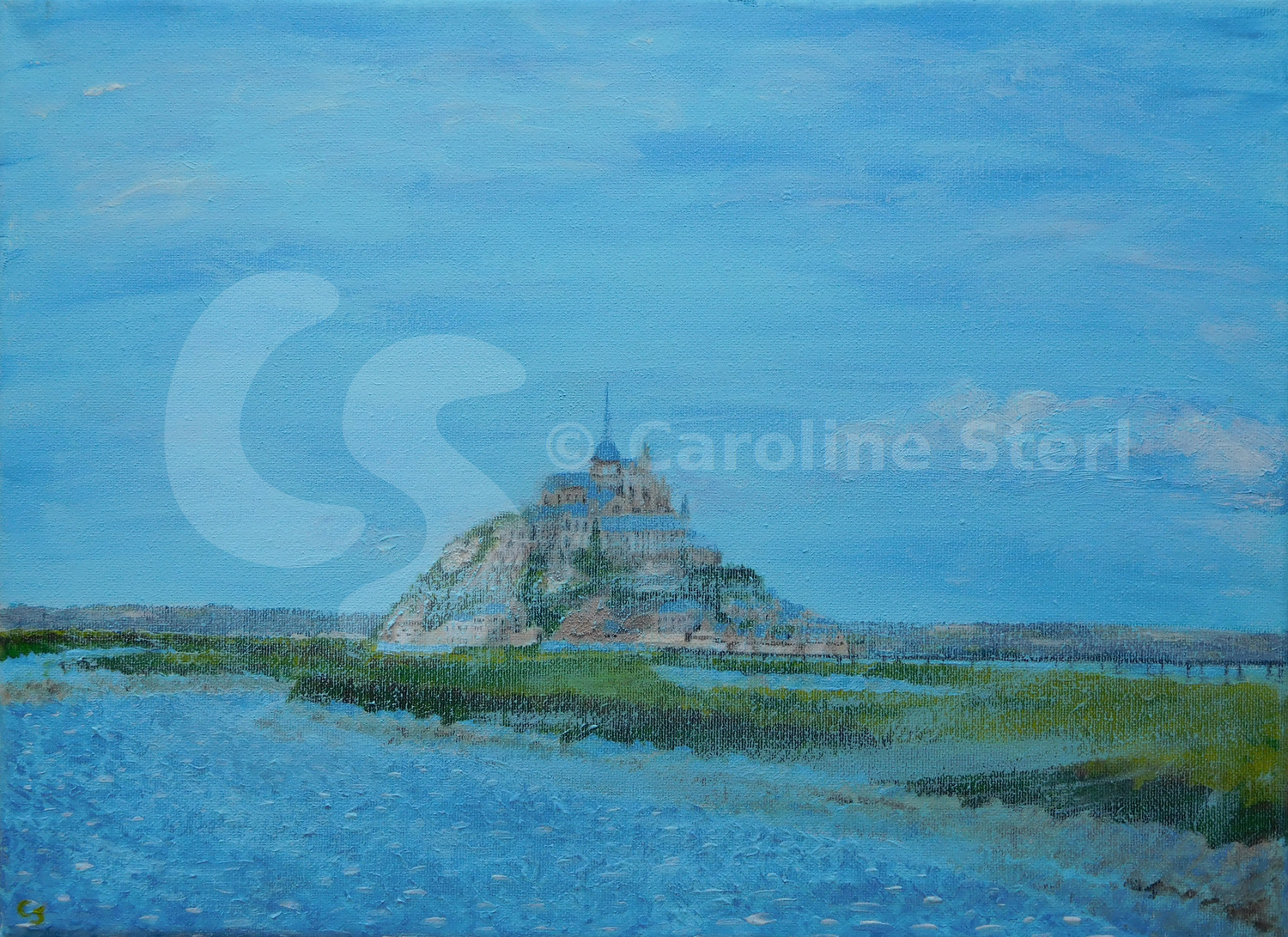 Painting: Mont Saint-Michel